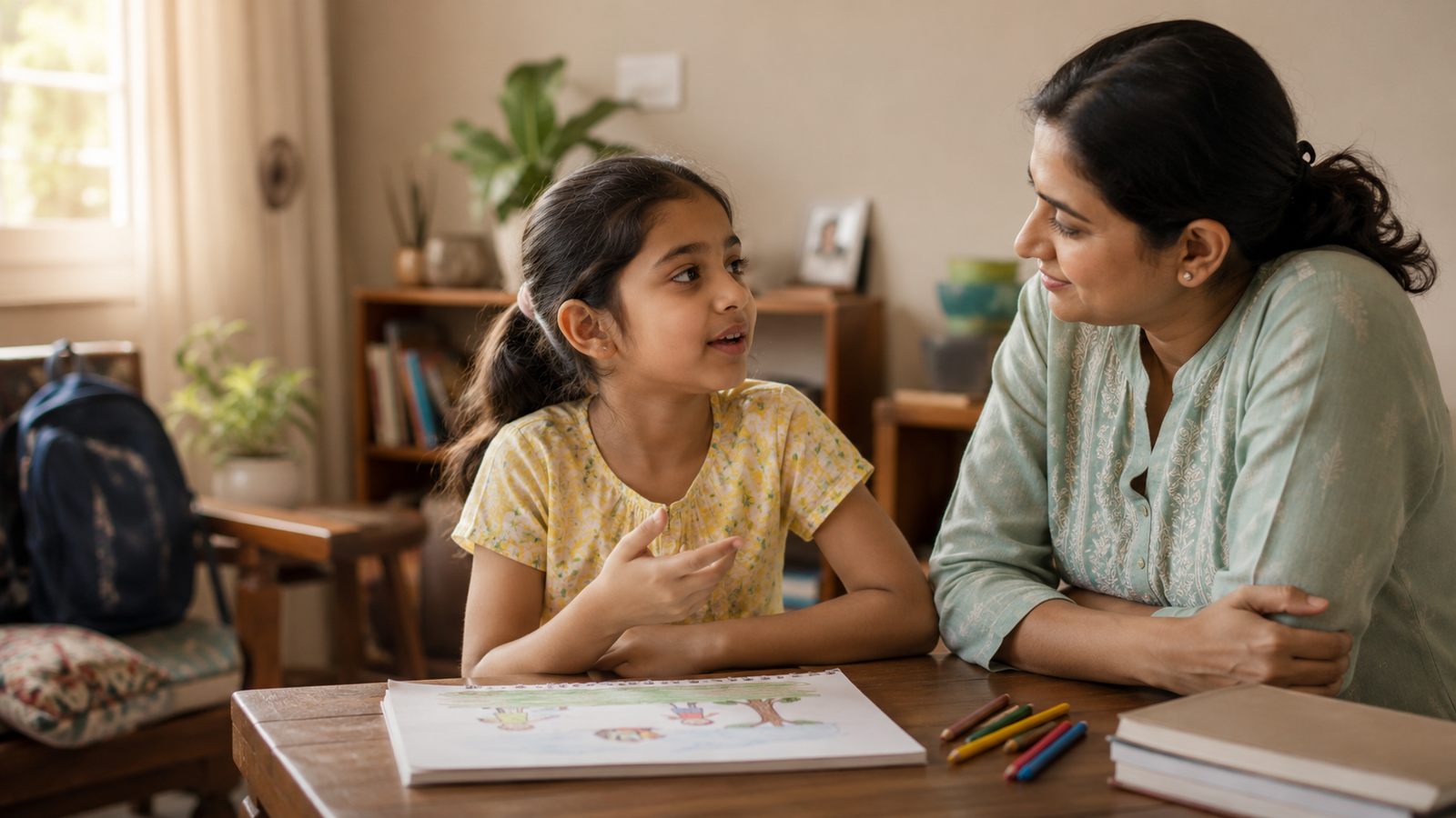 My child lacks confidence while speaking. What do I do?